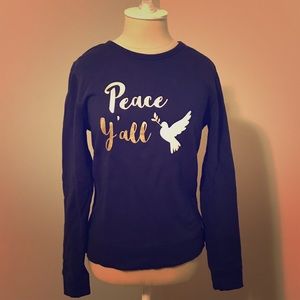 Draper James Peace Y’all Sweatshirt